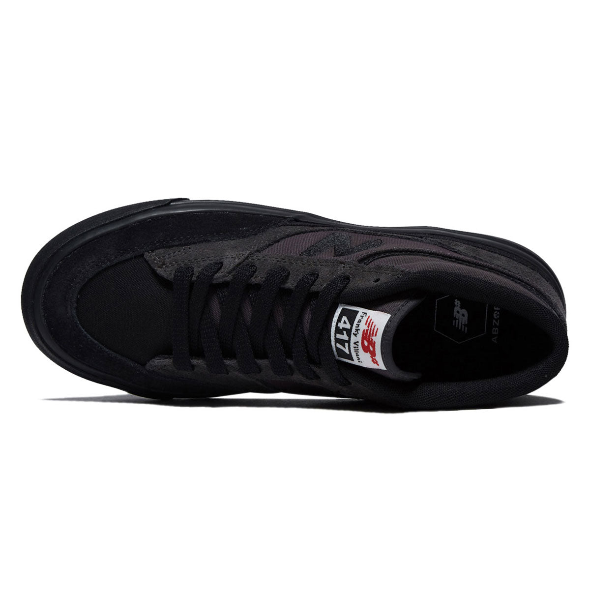 New Balance 417 Villani Shoes - Dark Grey/Black