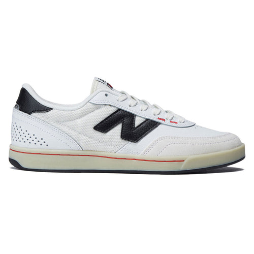 New Balance 440 V2 Shoes - White/Black