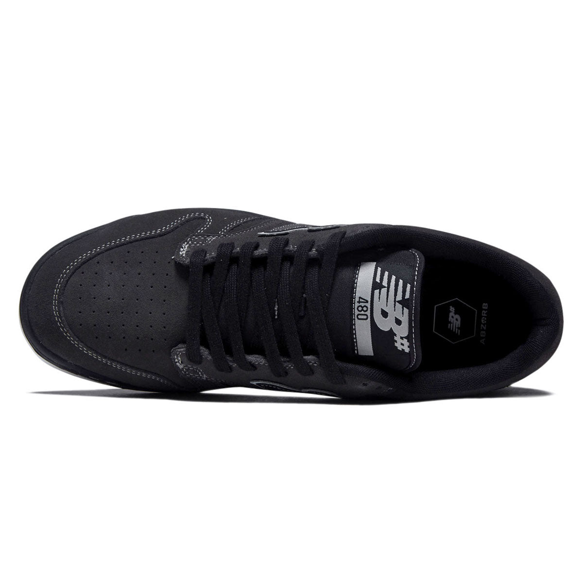 New Balance 480 Shoes - Dark Grey/Black