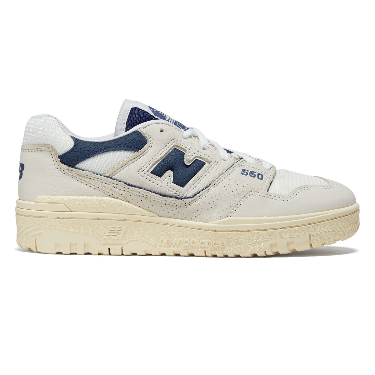 New Balance 550 Shoes - Permafrost/Blue