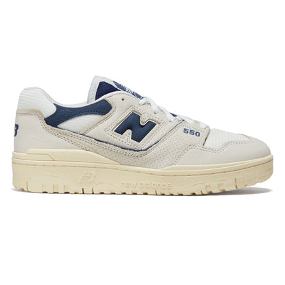 New Balance 550 Shoes - Permafrost/Blue