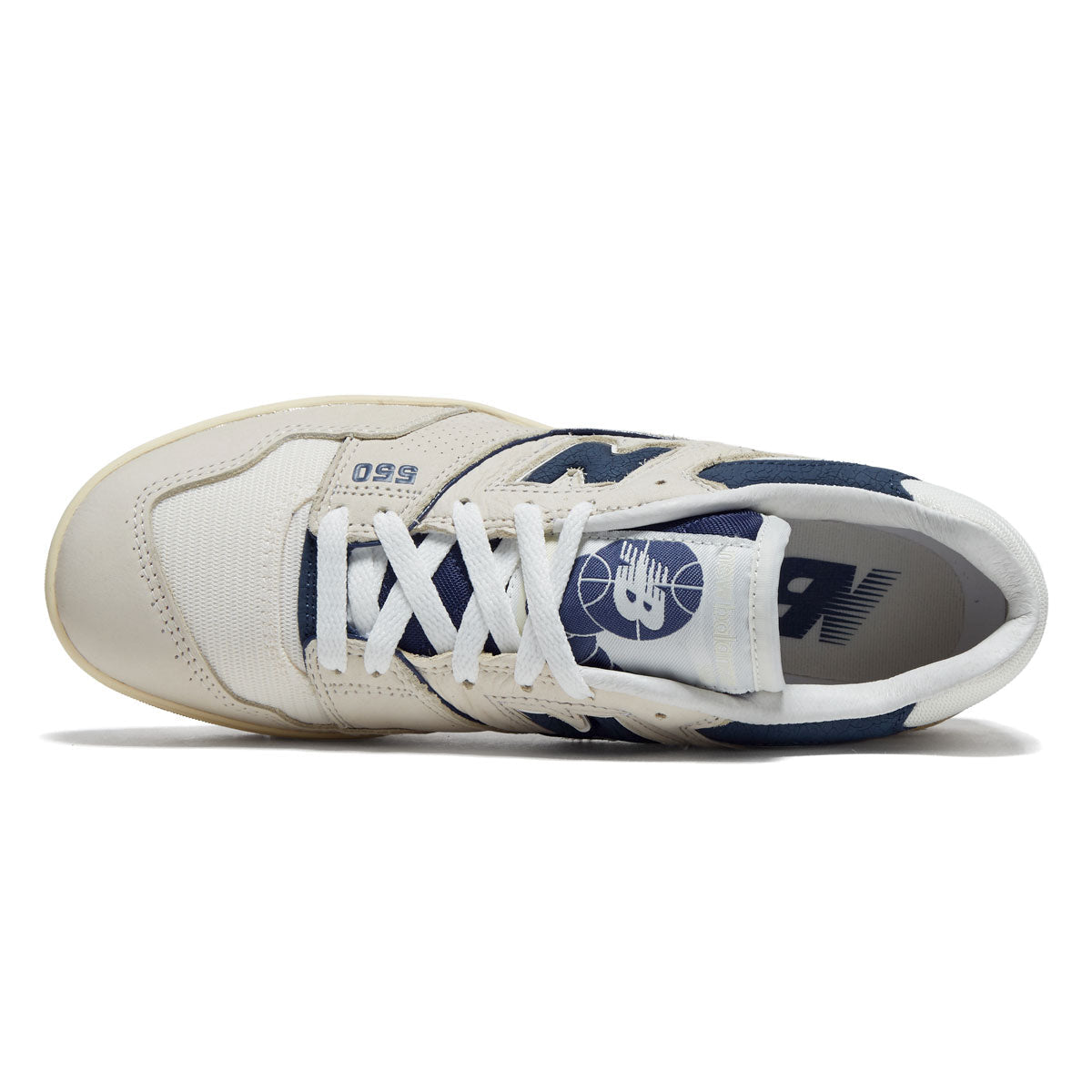 New Balance 550 Shoes - Permafrost/Blue