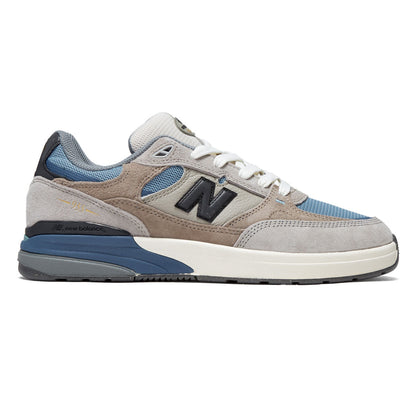 New Balance Andrew Reynolds 933 Wide Shoes - Mushroom/Light Blue