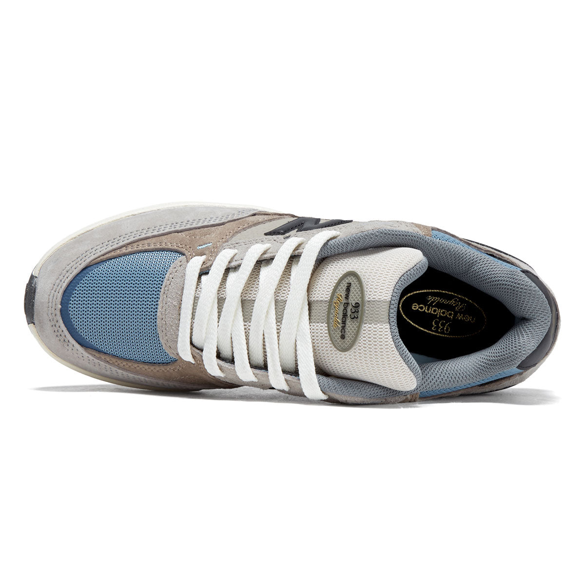 New Balance Andrew Reynolds 933 Shoes - Mushroom/Light Blue