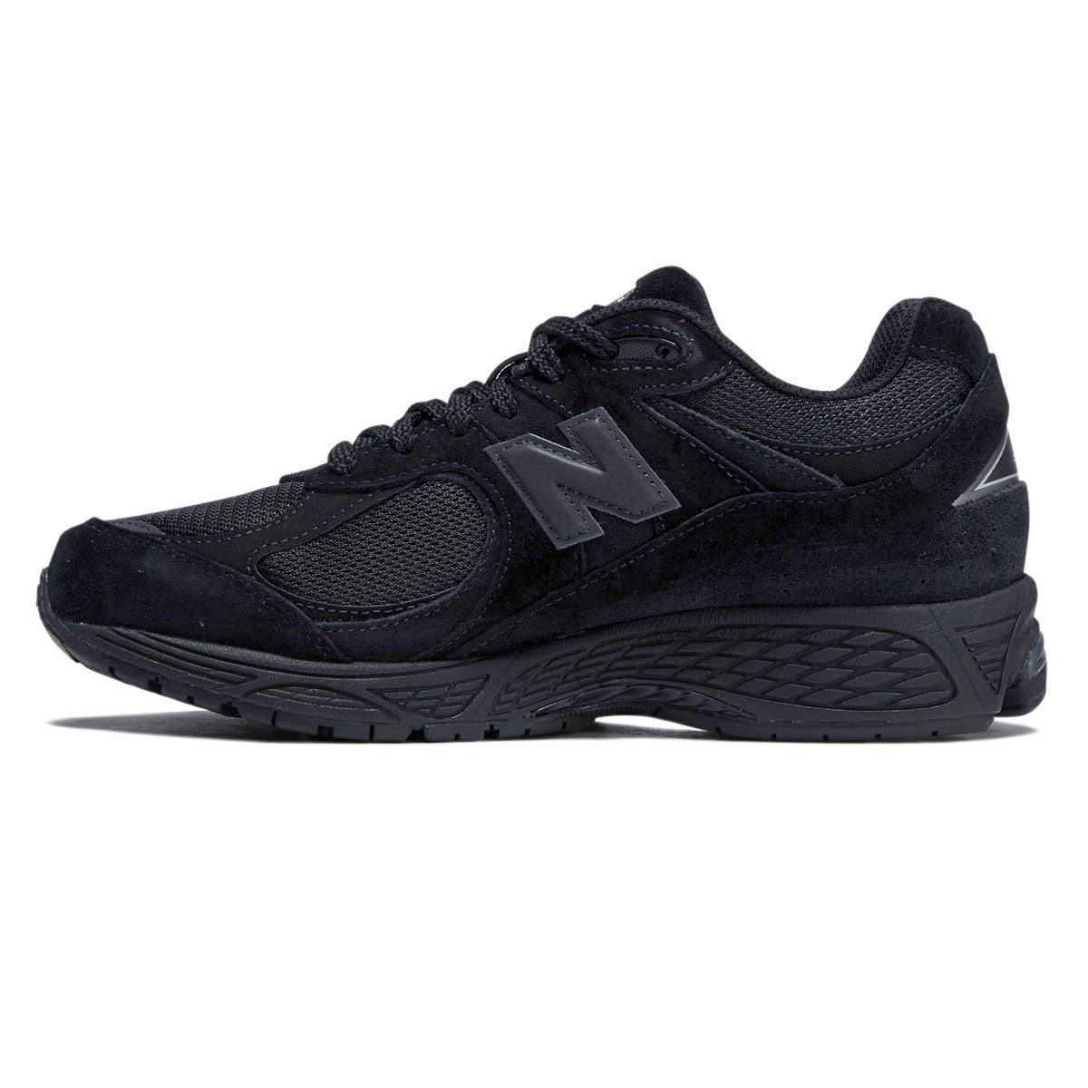 New Balance 2002R Shoes - Black/Black Metallic