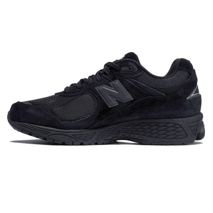 New Balance 2002R Shoes - Black/Black Metallic
