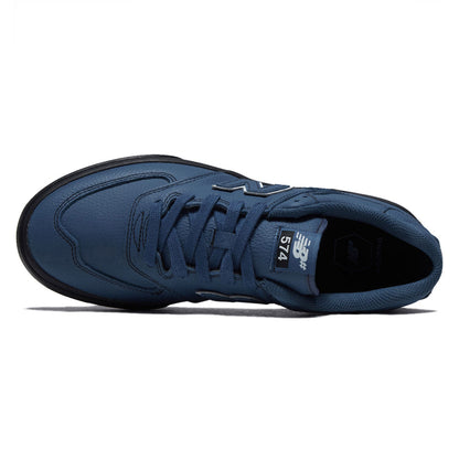 New Balance 574 Vulc Shoes - Dark Shoreline Blue