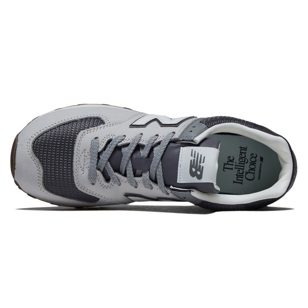 New Balance 574 Shoes - Black/Dark Silver Metallic