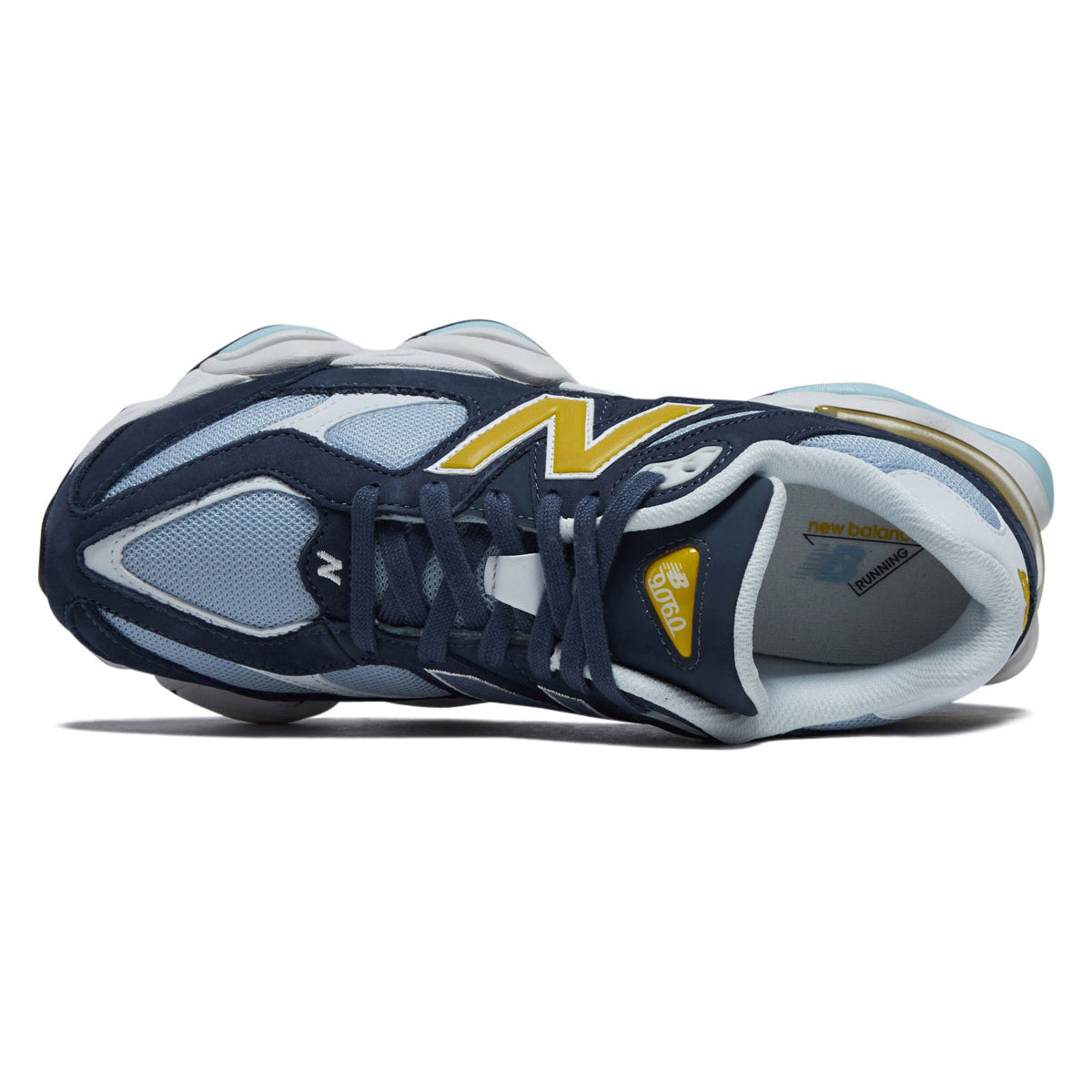 New Balance 9060 Shoes - Vintage Indigo/Apollo Gold