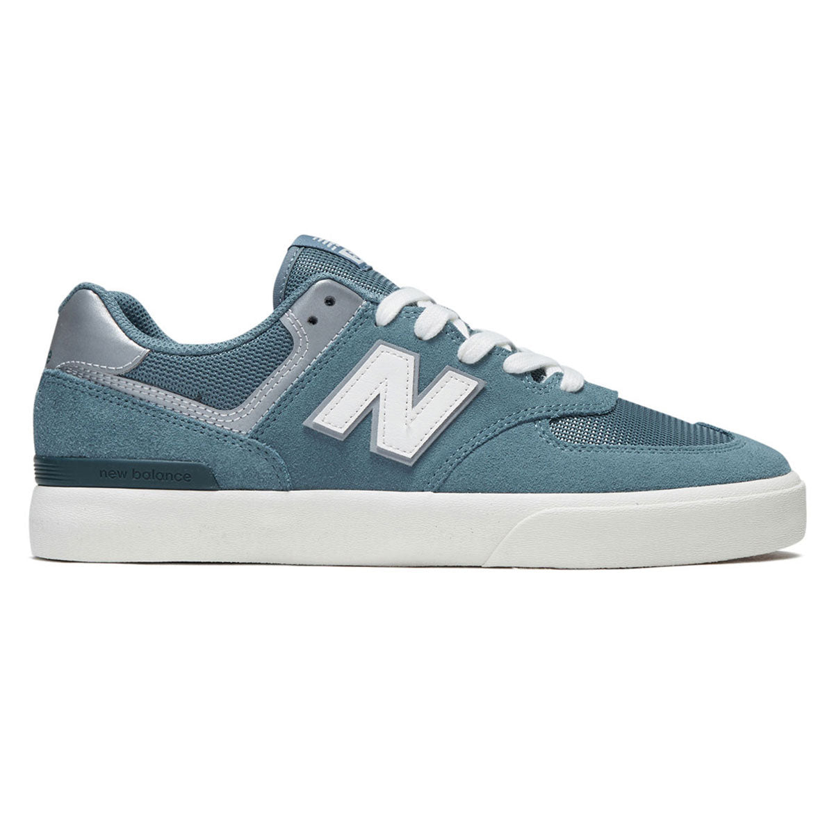 New Balance 574 Vulc Wide Shoes - Saltwater/White