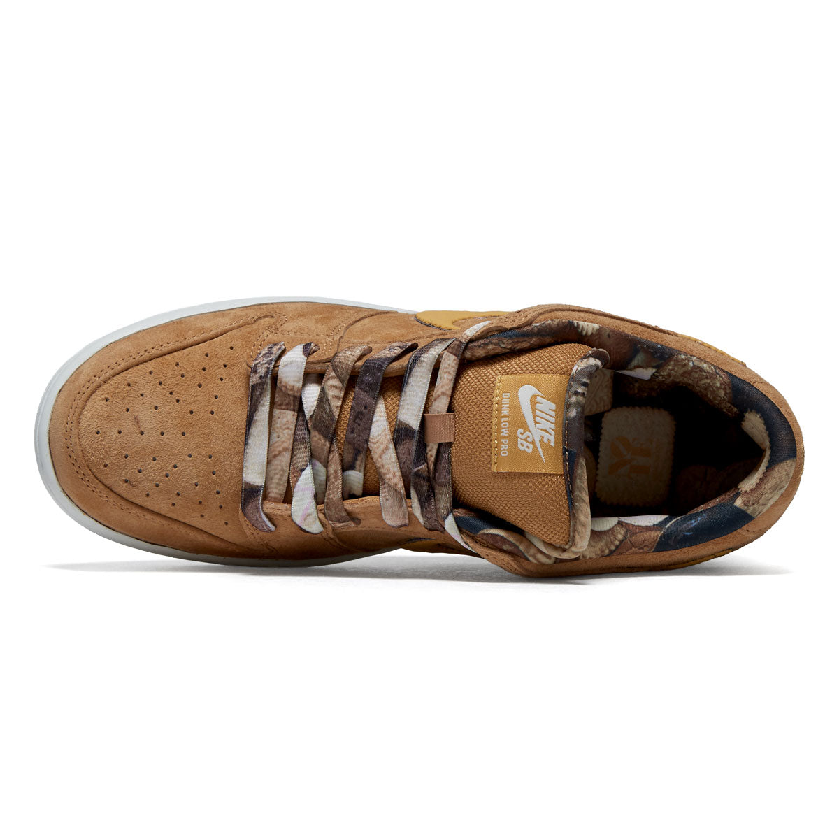 Nike SB Note Dunk Low Pro Shoes - Flax/Honeycomb/Summit White/Sail