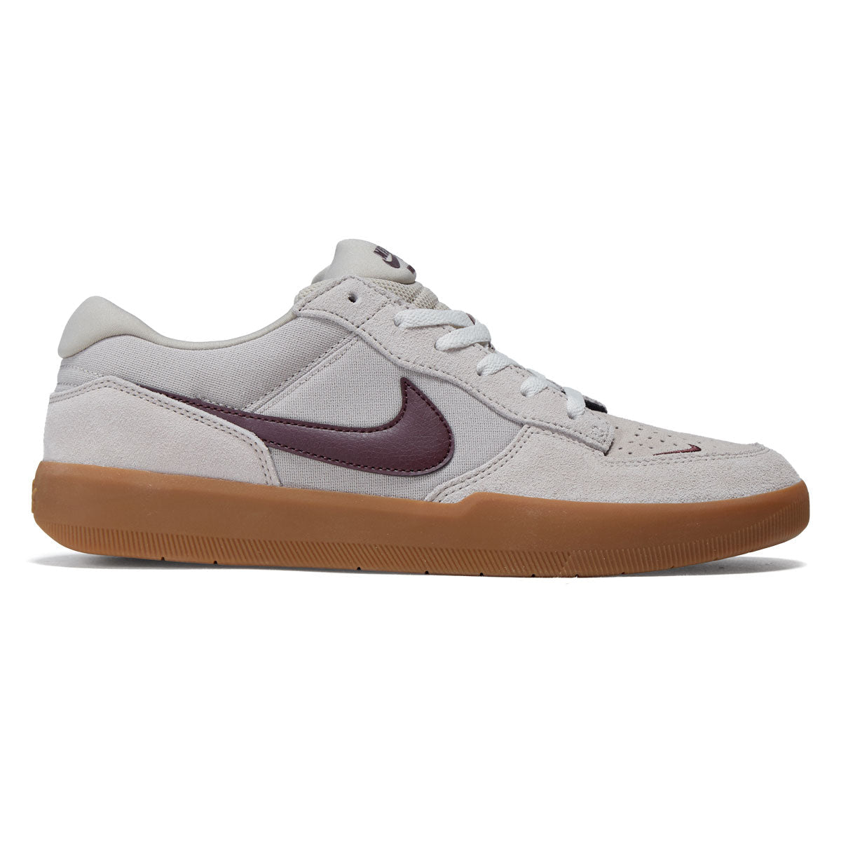 Nike SB Force 58 Shoes - Cream II/Burgundy Crush/Gum Light Brown