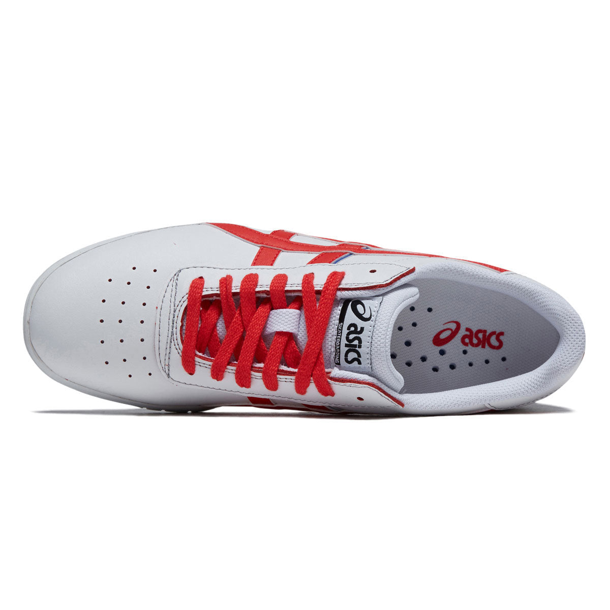 Asics Gel-Vickka Pro Shoes - White/Electric Red