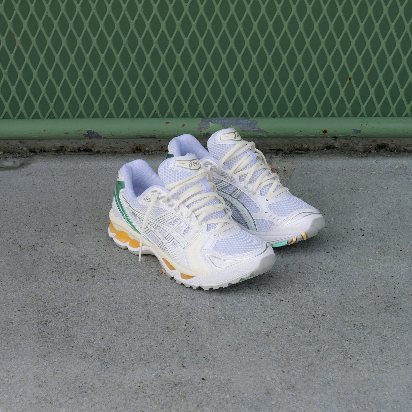 Mens Asics Gel-Kayano 14 (White/White)