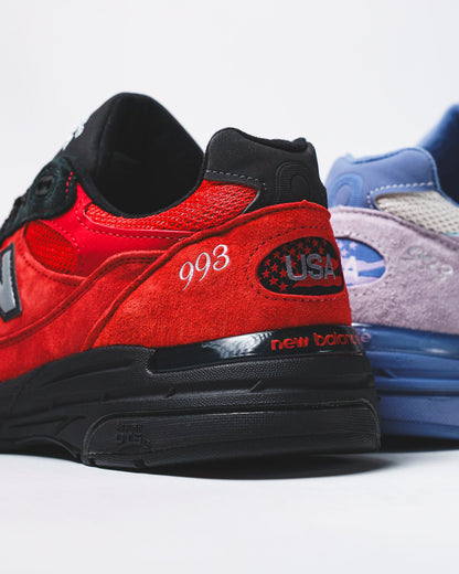 New Balance Unisex Made in USA 993 Team Red U9935CX