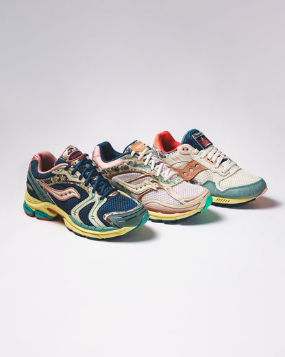 Saucony Men ProGrid Triumph 4 Blue Beige S71015-2