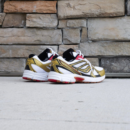 Mens Saucony Ride Millennium (White/Gold)