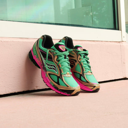Mens Saucony ProGrid Guide 7 (Green/Bronze)