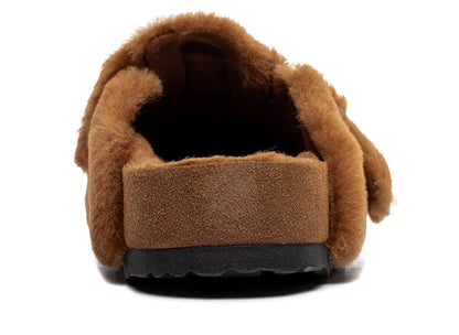 Birkenstock Boston SK1 1774 Shearling Caramel LAF