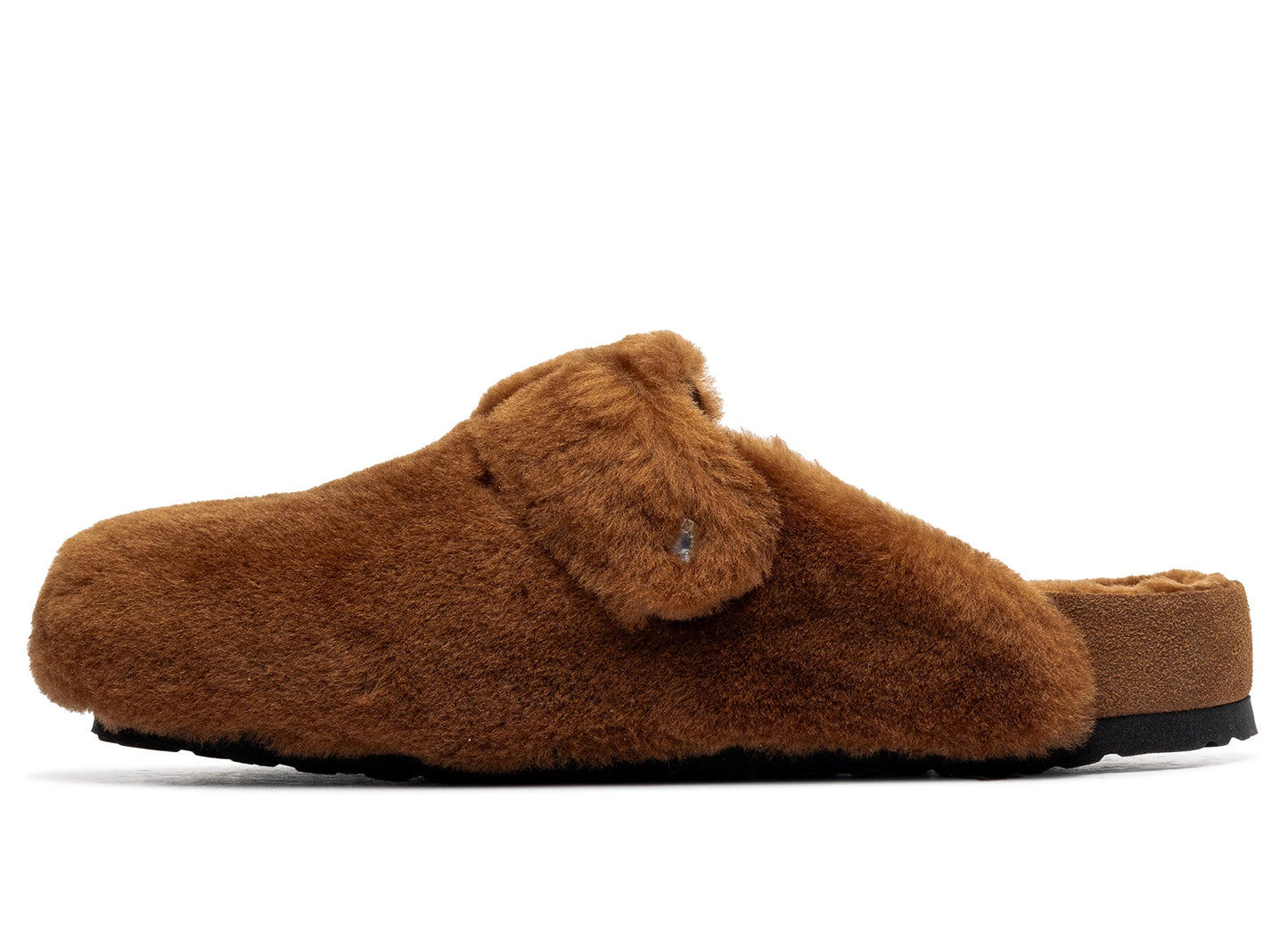 Birkenstock Boston SK1 1774 Shearling Caramel LAF
