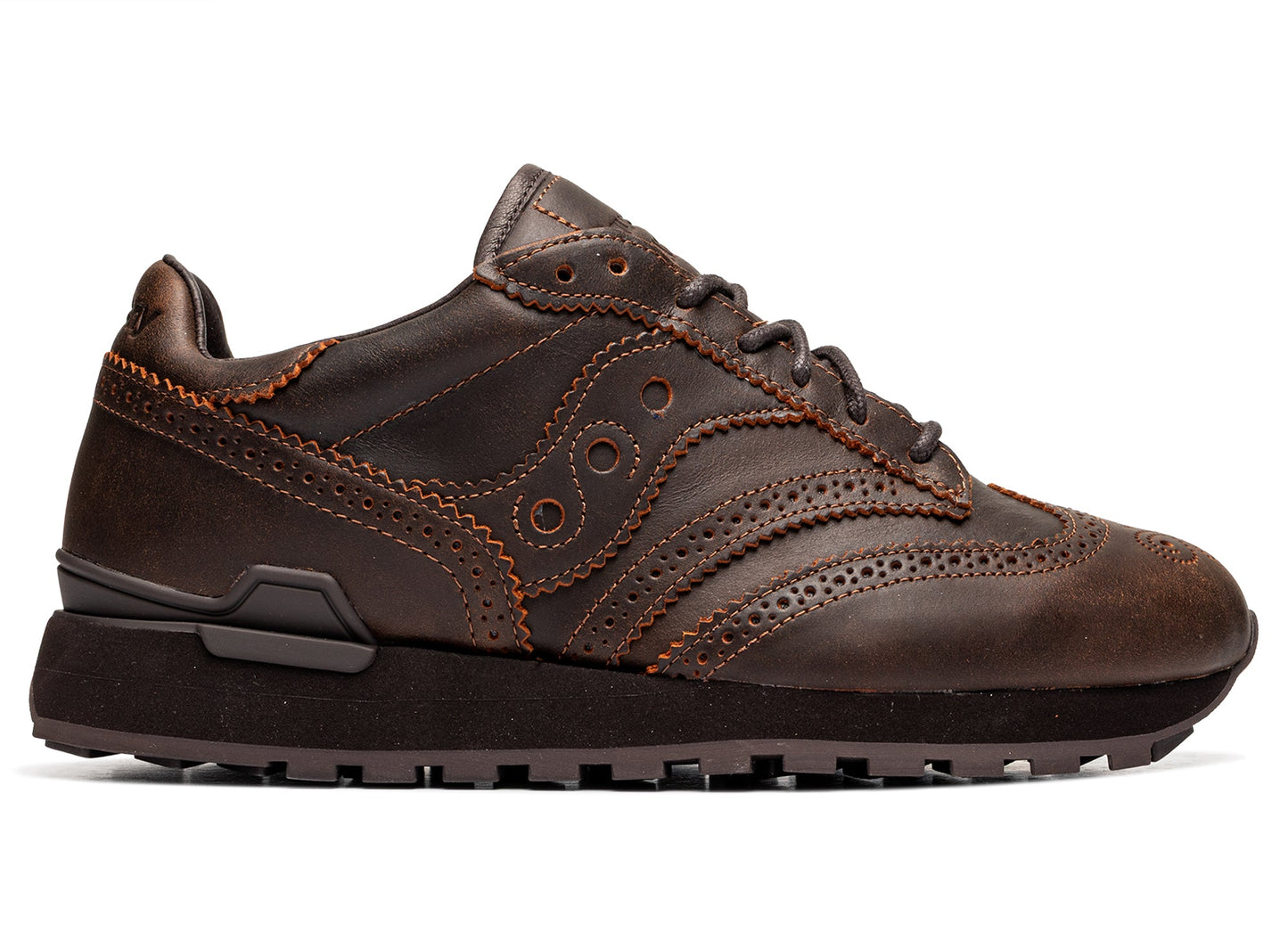 Saucony x Engineered Garments Shadow Original Wingtip Brown