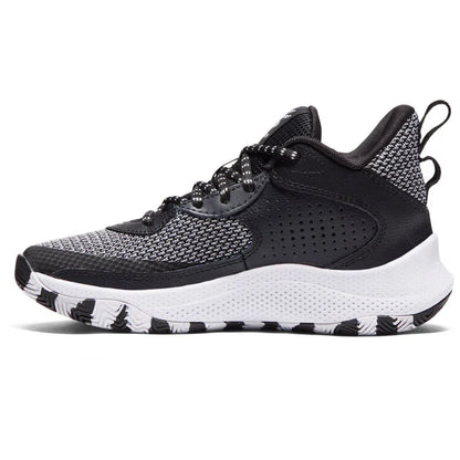 Big Kids' Under Armour Curry Basketball Shoes 3Z 24 "Black Halo Gray"
