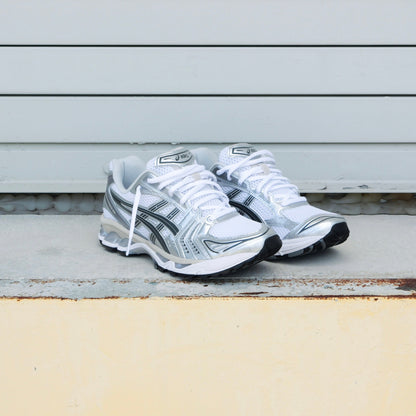 Mens Asics Gel-Kayano 14 (White/Graphite Grey)