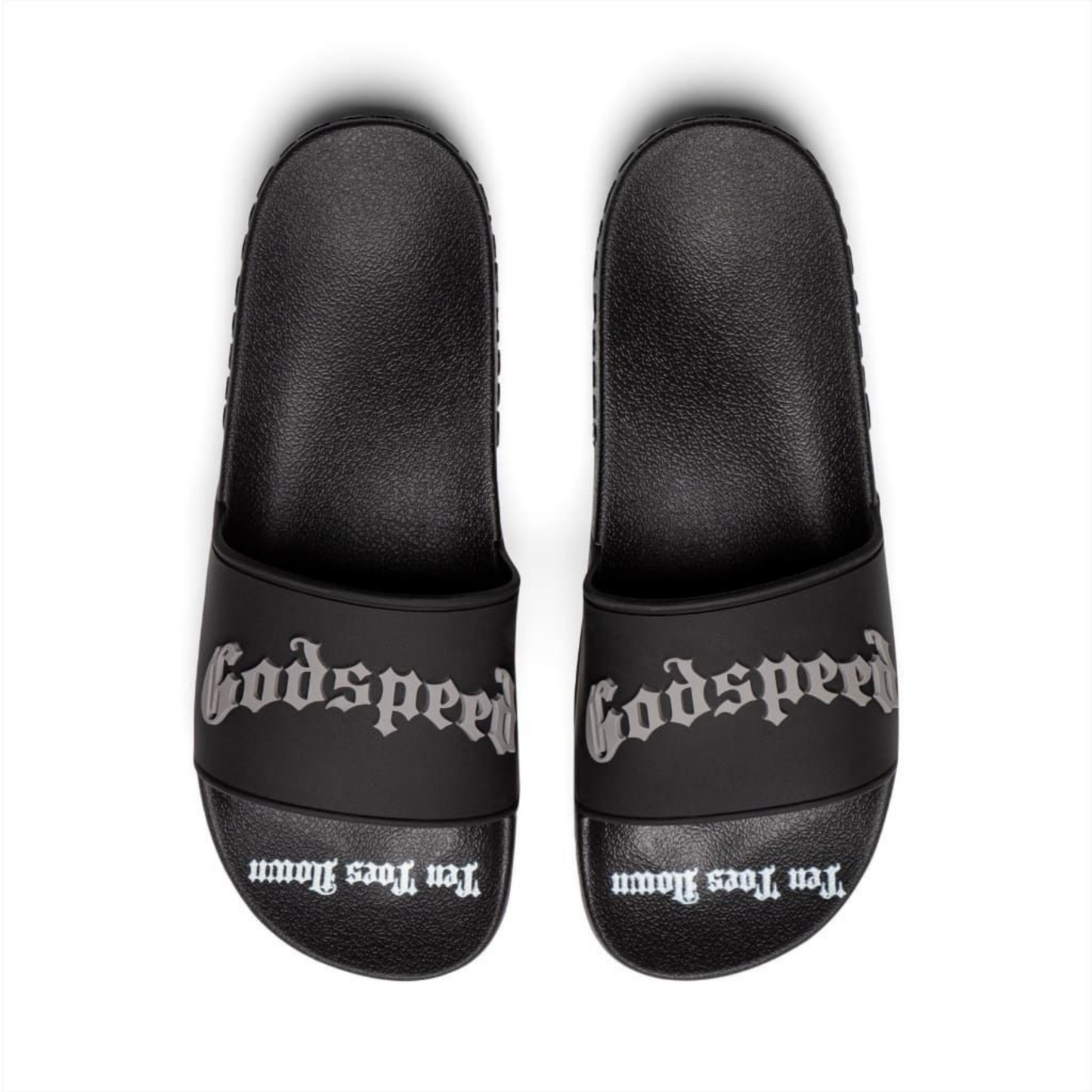 Godspeed OG Logo Slides (Black) BOOM
