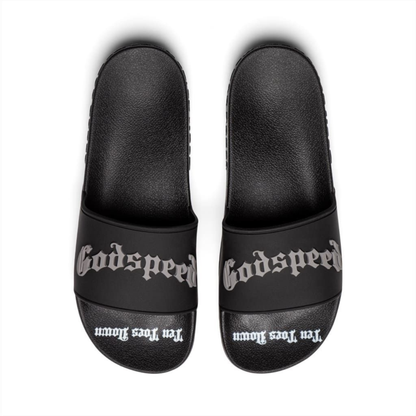 Godspeed OG Logo Slides (Black) BOOM