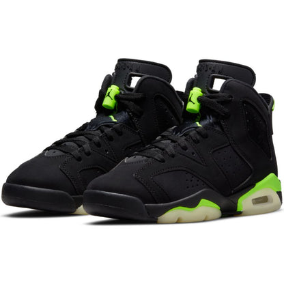 Big Kids' Air Jordan 6 Retro "Electric Green"