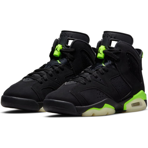 Big Kids' Air Jordan 6 Retro "Electric Green"