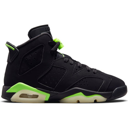 Big Kids' Air Jordan 6 Retro "Electric Green"