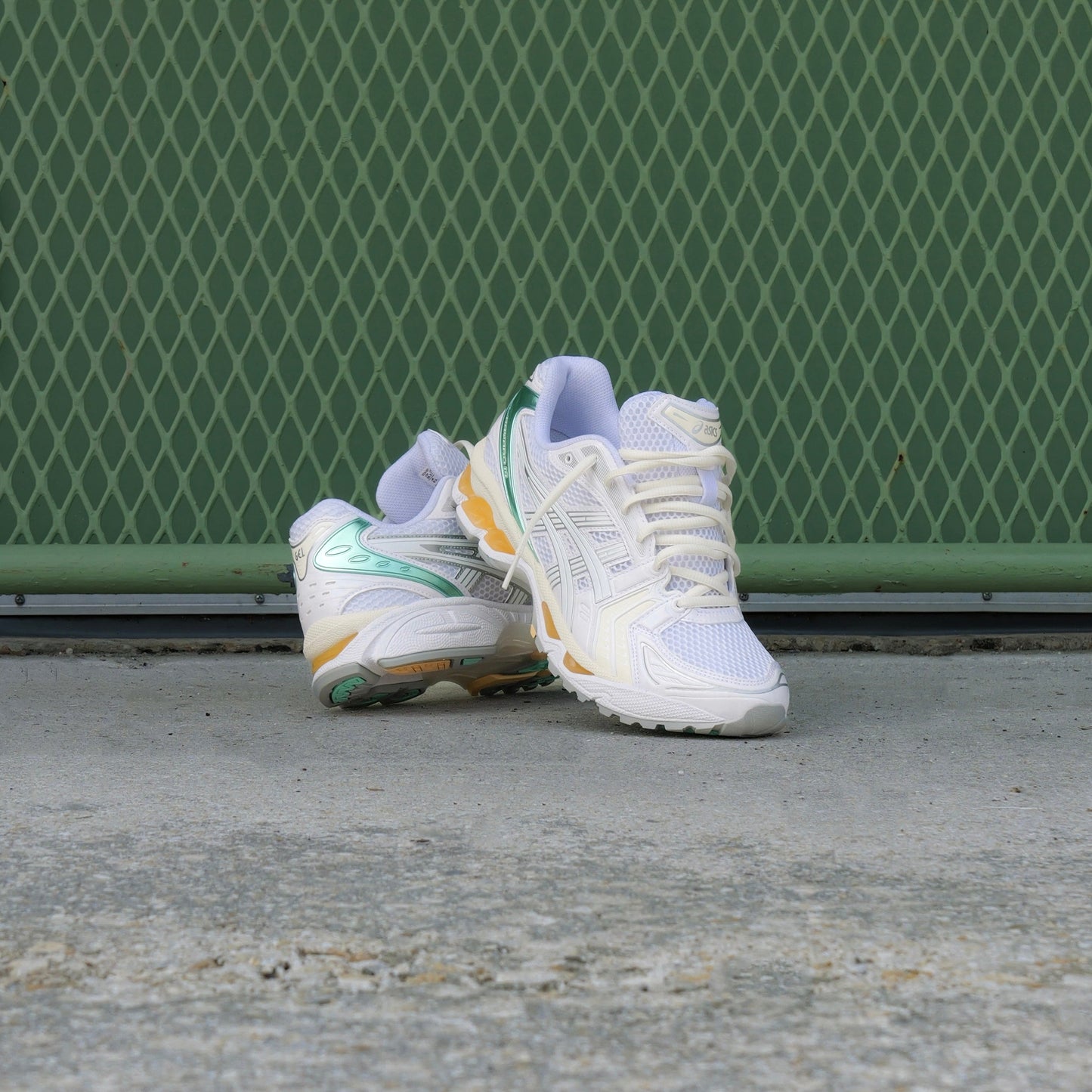 Mens Asics Gel-Kayano 14 (White/White)