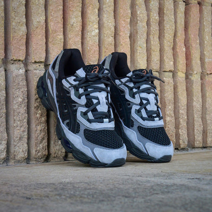Mens Asics Gel-NYC (Black/Cement Grey)