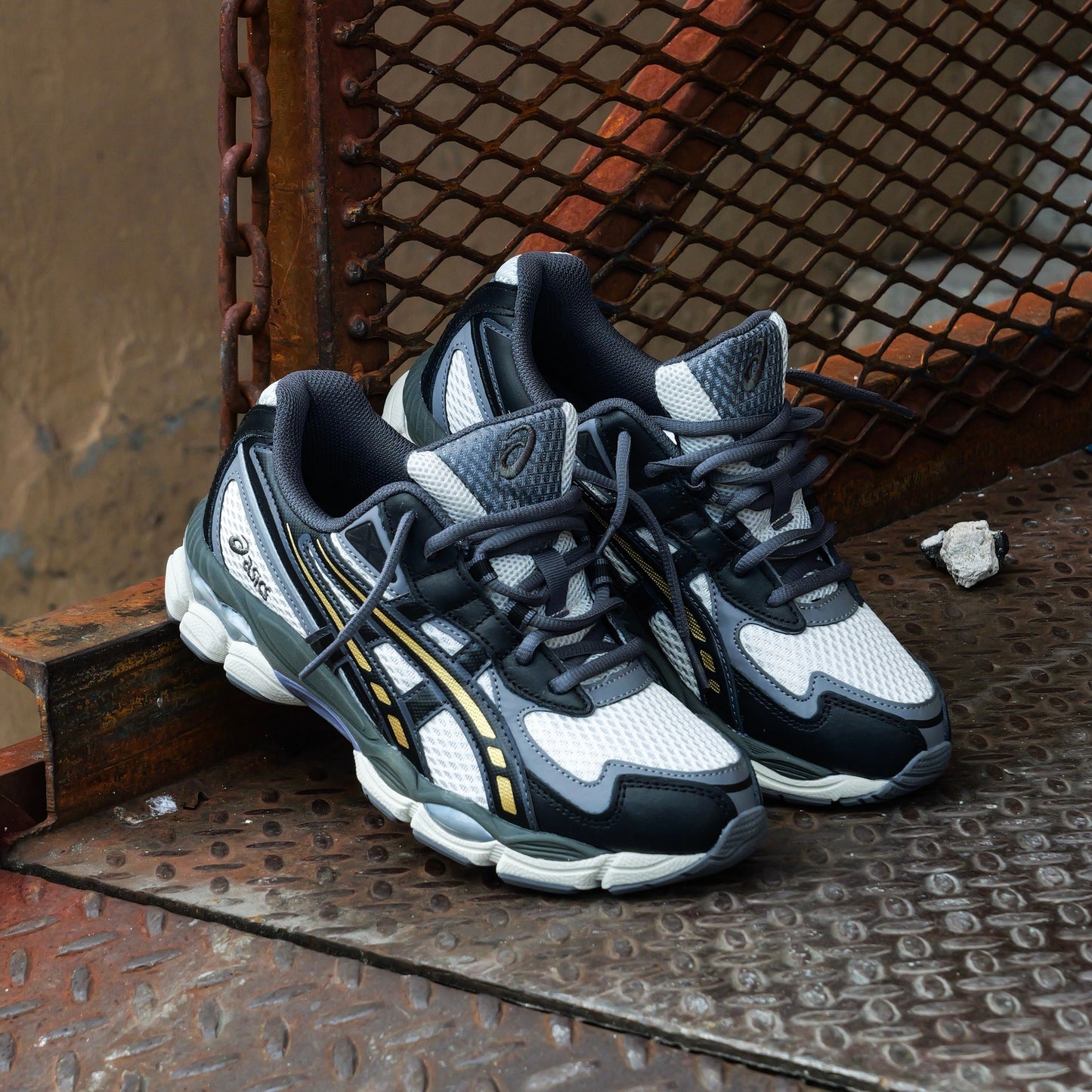 Mens Asics Gel-NYC 2055 (Smoke Grey/Obsidian Grey)