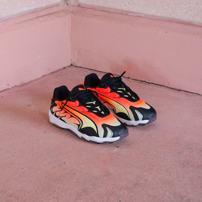Mens Puma Inhale (Glowing Red/Black)