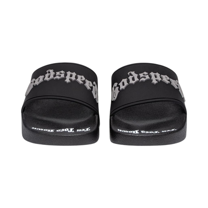 Godspeed OG Logo Slides (Black) BOOM