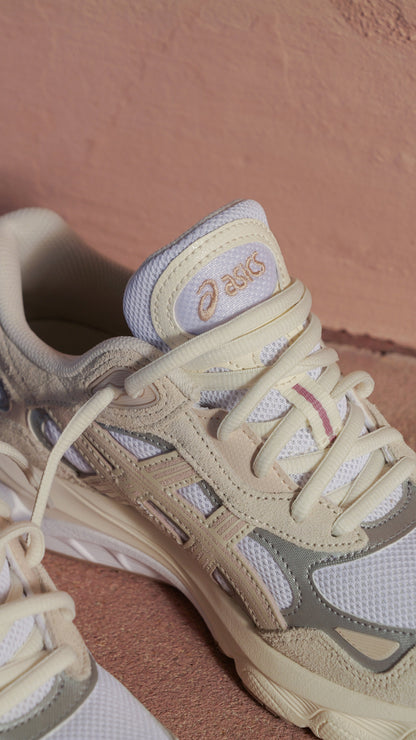 Mens Asics Gel-NYC 2.0 (White/Cream)