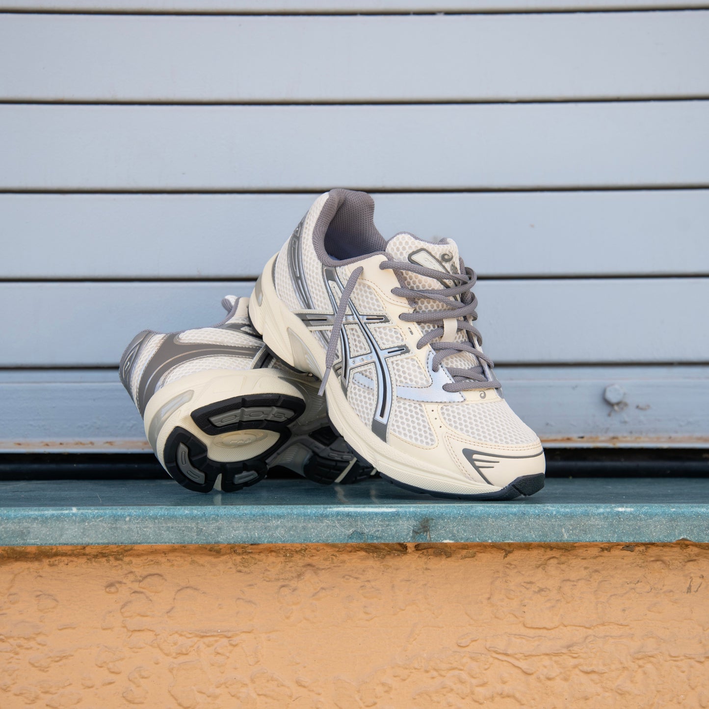 Mens Asics Gel-1130 (Cream/Clay Grey)