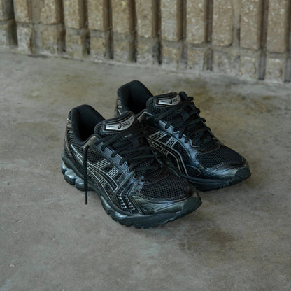 Mens Asics Gel-Kayano 14 (Black/Pure Silver)