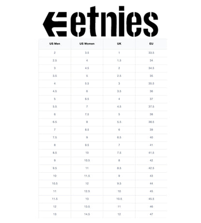 Etnies Kingpin Pink Black Shoes