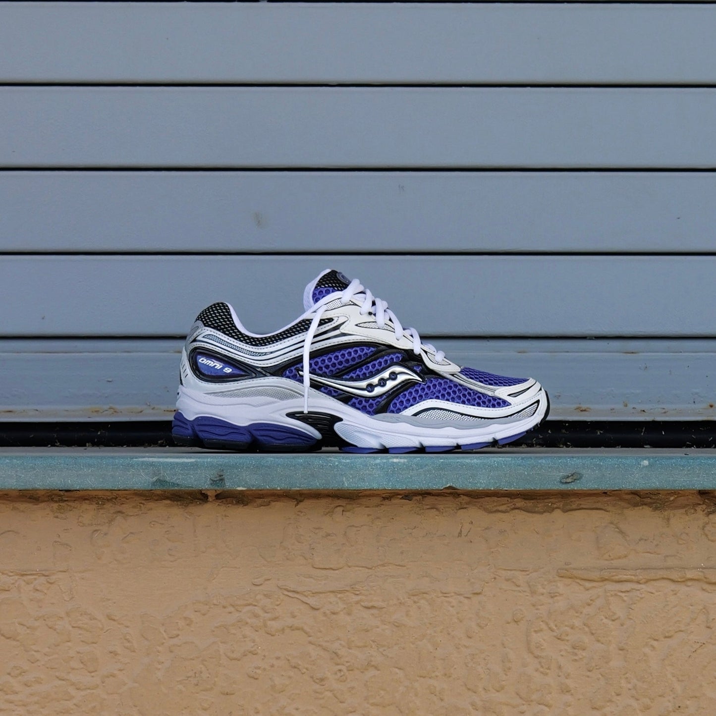 Mens Saucony ProGrid Omni 9 (Skipper Blue)