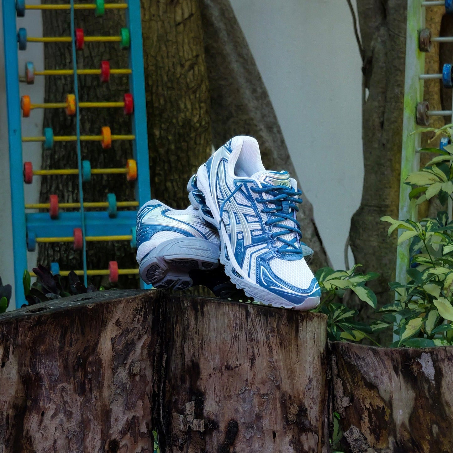 Mens Asics Gel-Kayano 14 (Glacier Grey/Pure Silver)