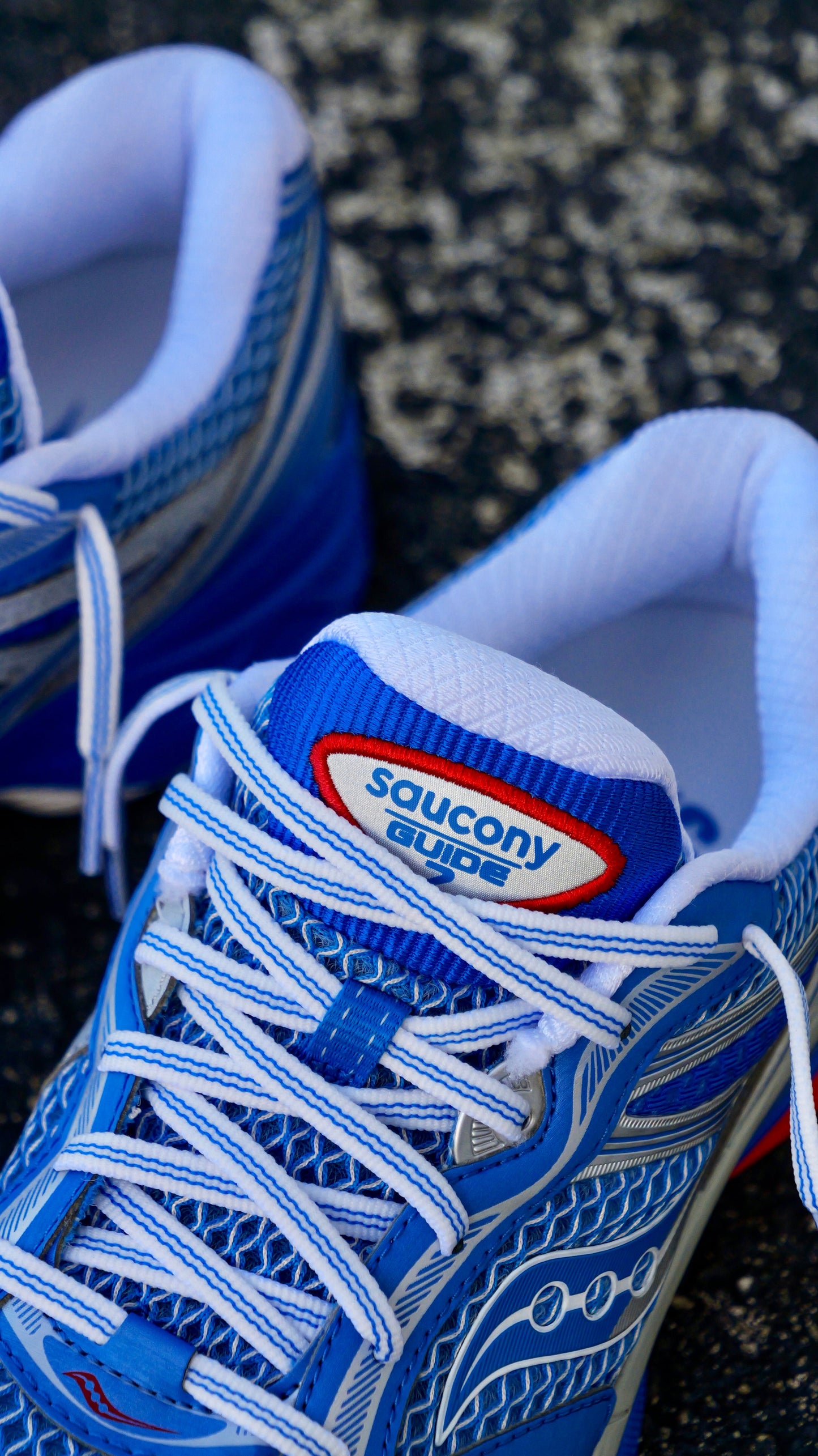 Mens Saucony ProGrid Guide 7 (Blue/Silver)