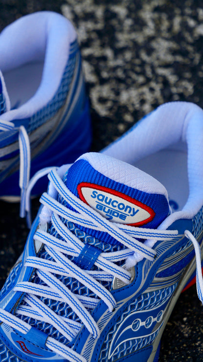 Mens Saucony ProGrid Guide 7 (Blue/Silver)
