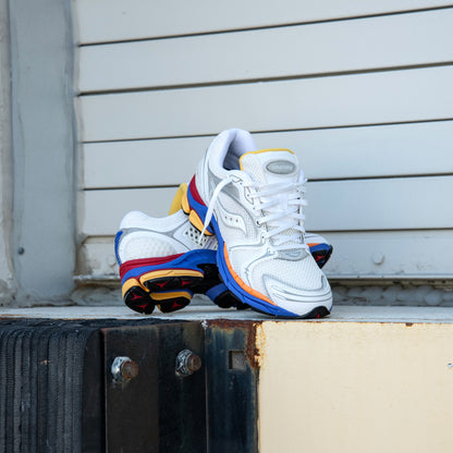 Mens Saucony ProGrid Triumph 4  Galaxy (White/Multi)