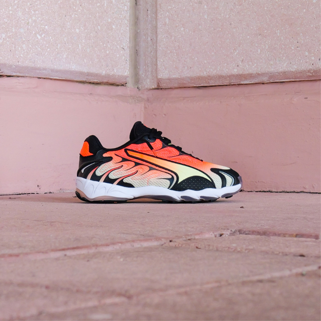 Mens Puma Inhale (Glowing Red/Black)