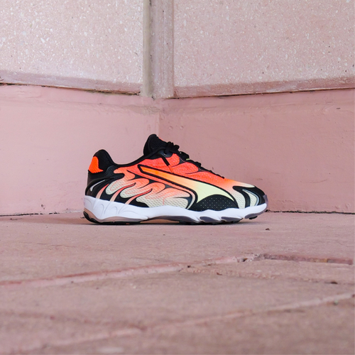 Mens Puma Inhale (Glowing Red/Black)