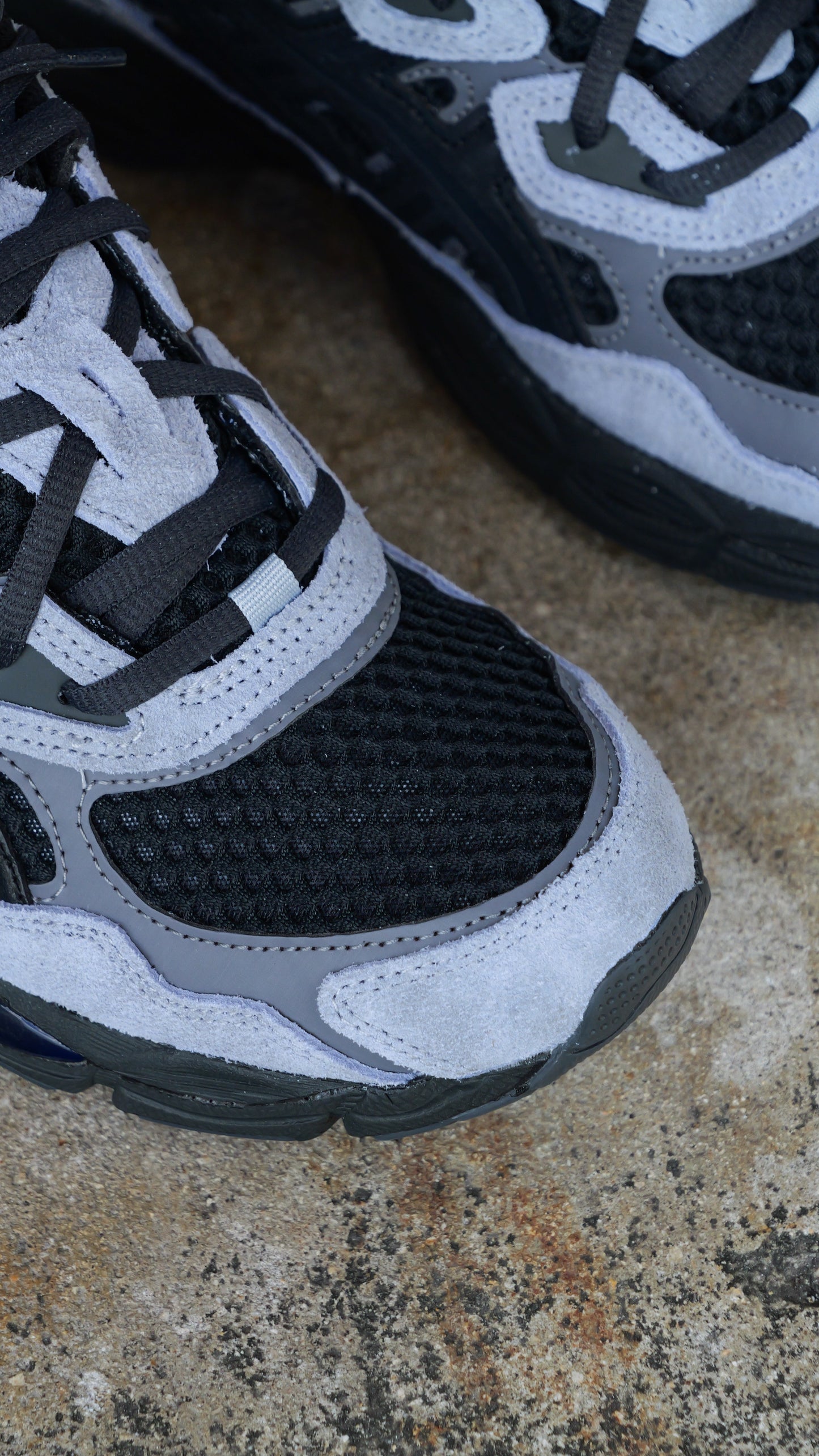 Mens Asics Gel-NYC (Black/Cement Grey)