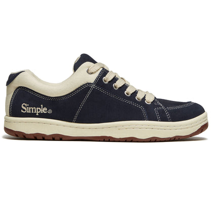 Simple OS Suede Shoes - Navy